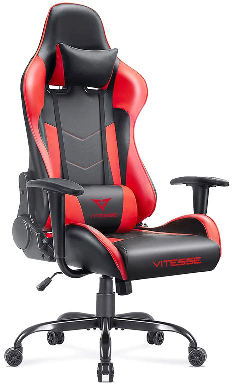 vitesse gaming chair red